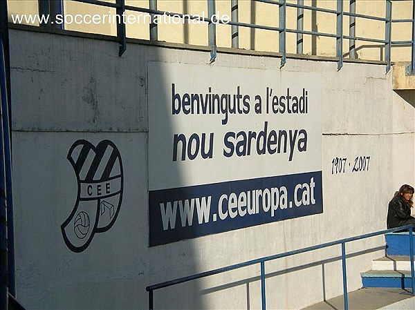 Camp Municipal de Fútbol Nou Sardenya - Barcelona, CT