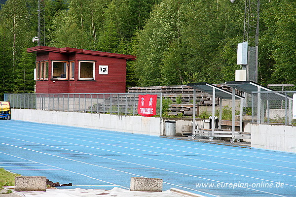 Blåbærmyra friidrettsanlegg - Fagernes/Nord Aurdal 