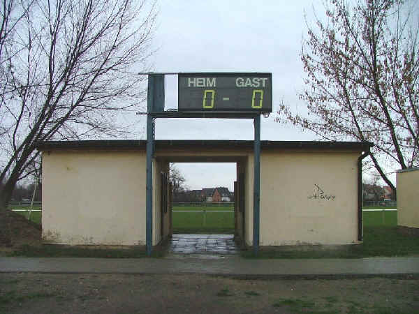 Stadion im Volkspark  - Lutherstadt Wittenberg-Piesteritz