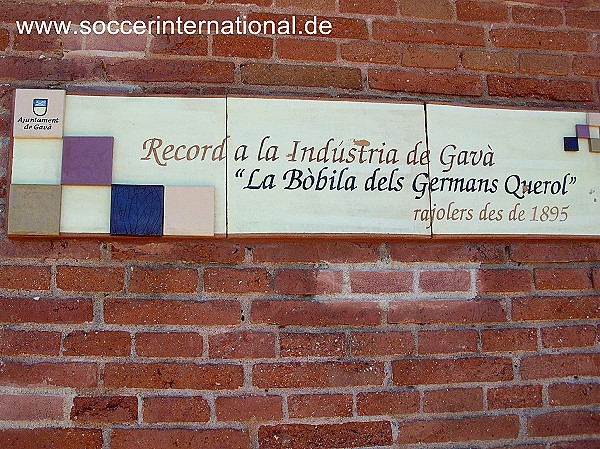 Estadi Municipal La Bòbila - Gavà, CT