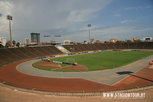 Phnom Penh National Olympic Stadium - Phnom Penh