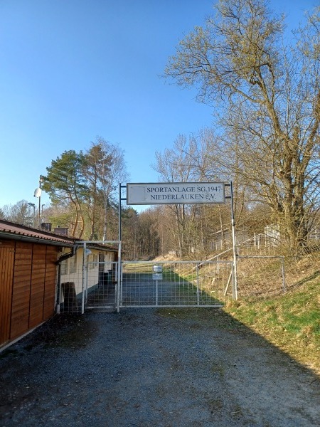 Sportanlage im Wald - Weilrod-Niederlauken