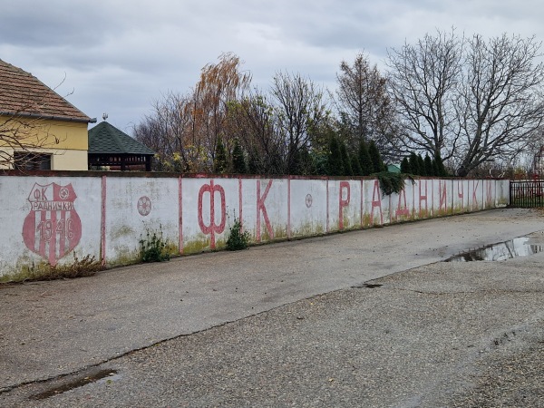 Stadion FK Radnički - Sutjeska