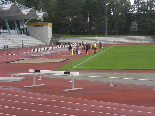 Rostocker Leichtathletikstadion im Sportforum - Rostock-Hansaviertel