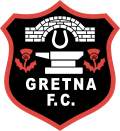 Wappen Gretna FC 2008  12423