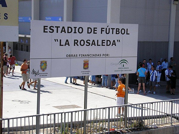 Estadio La Rosaleda - Málaga, AN