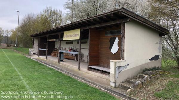Sportplatz Eichgarten - Rosenberg/Baden-Hirschlanden