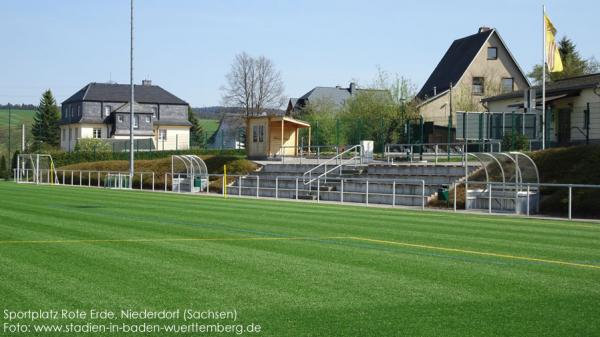 Sportplatz Rote Erde - Niederdorf/Erzgebirge
