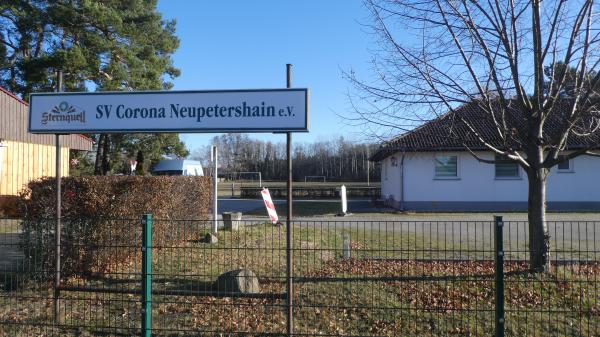 Sportanlage Neupetershain - Neupetershain