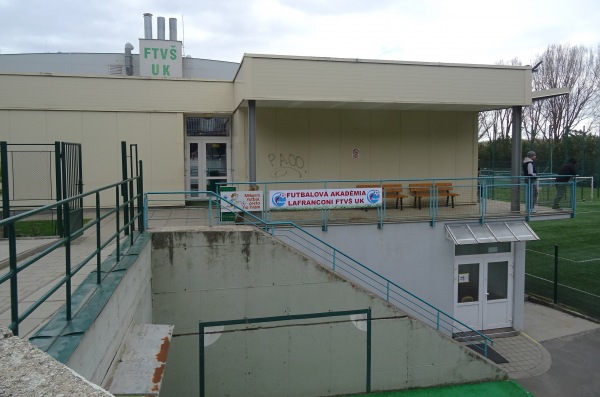 Futbalové ihrisko v areáli FTVŠ UK - Bratislava-Karlova Ves