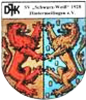 Wappen ehemals DJK SV Schwarz-Weiß 1928 Hintermeilingen