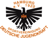 Wappen ehemals SV DJK Hamburg 1920  100849