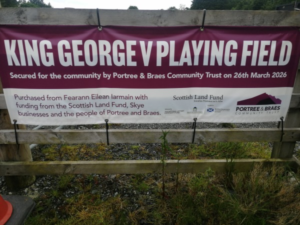 King George V Playing Field - Portree