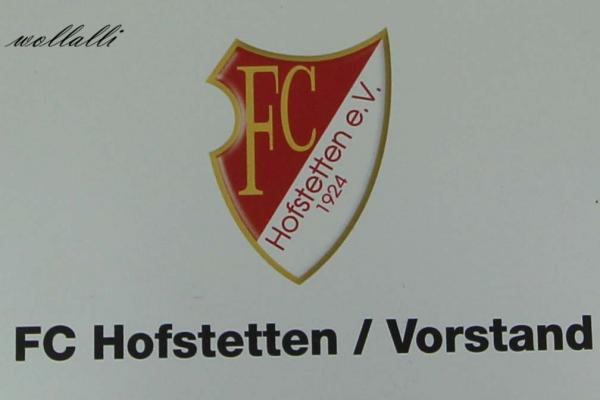 Sportplatz an der Schule - Hofstetten/Oberbayern