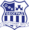 Wappen OFK Beograd 1971 Stuttgart  28314