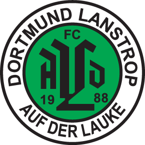 Wappen ehemals FC Auf der Lauke Lanstrop 1988  104808