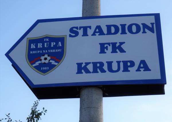 Gradski Stadion Krupa na Vrbasu - Krupa na Vrbasu