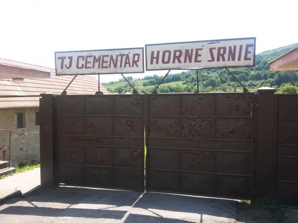 Stadion TJ Cementár - Horné Srnie