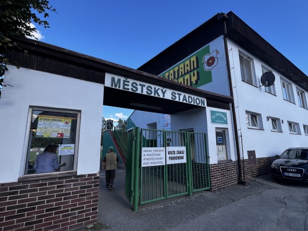 Městský stadion Tatran - Sedlčany
