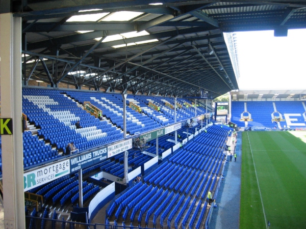 Goodison Park Stadion In Liverpool Merseyside