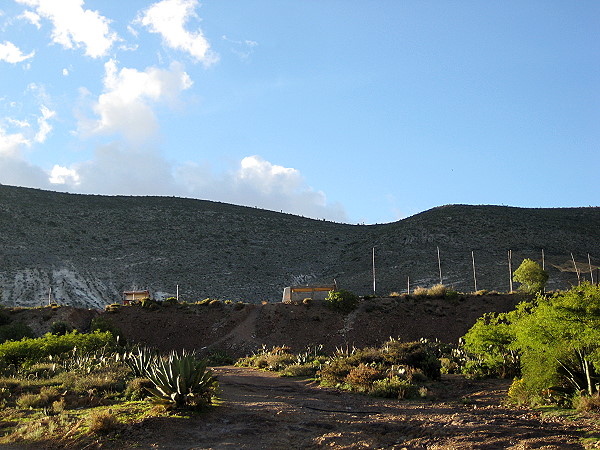 Cancha de tierra - Real de Catorce