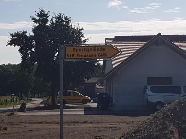 Sportplatz Menkin - Brüssow-Wollschow-Menkin