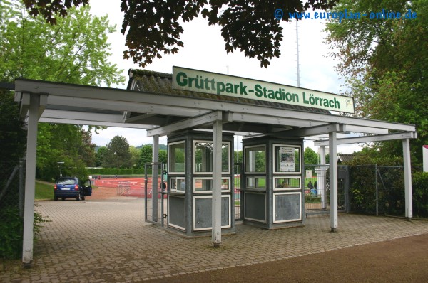 Stadion im Sportpark Grütt - Lörrach