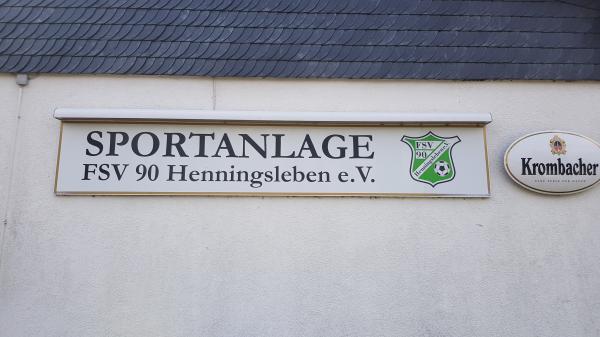 Sportplatz Henningsleben - Bad Langensalza-Henningsleben