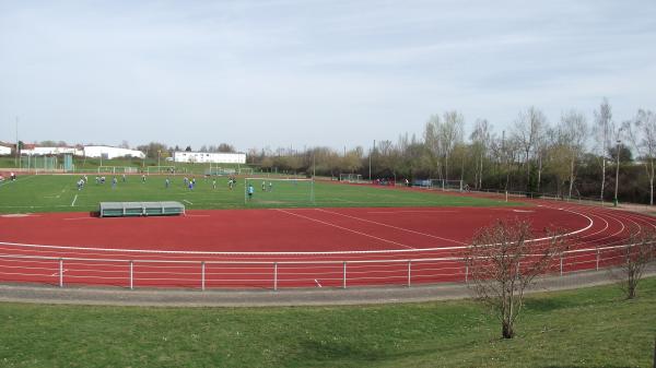 Leichtathletikstadion im Sportpark Camillo Ugi - Markkleeberg