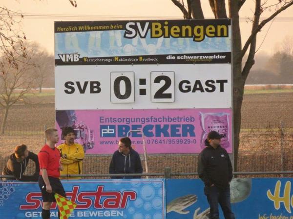Sportplatz Biengen - Bad Krozingen-Biengen