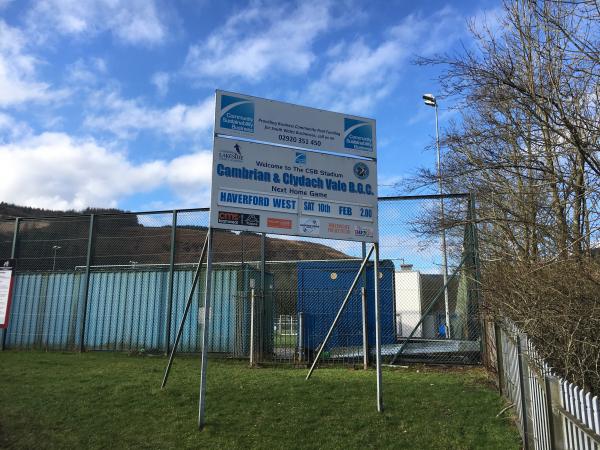King George V New Field - Tonypandy, RCT