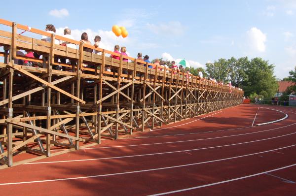 Temporäre Tribüne