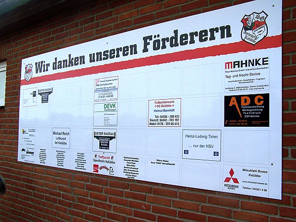 Sportplatz Kalübbe - Kalübbe