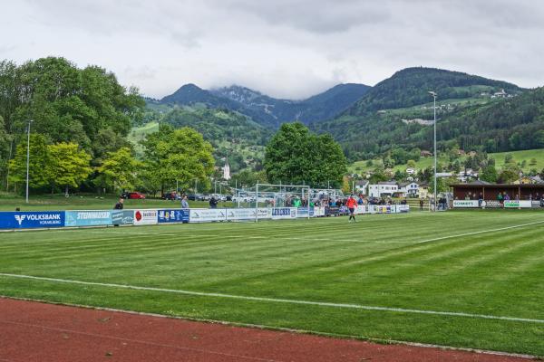 Ehemaliger Zustand: Holztribüne 2024 abgerissen