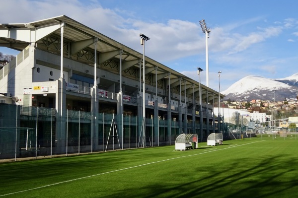 Stadio di Cornaredo / Cornaredo Stadium, FC Lugano, Google Earth