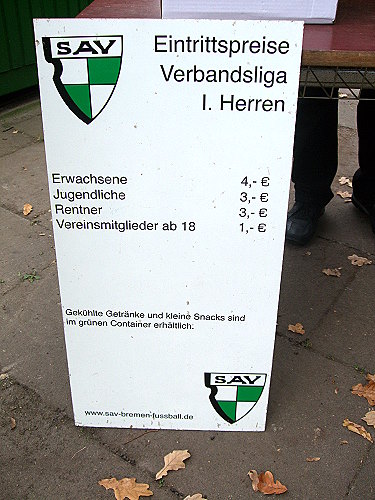 Stadion Vegesack - Bremen-Vegesack