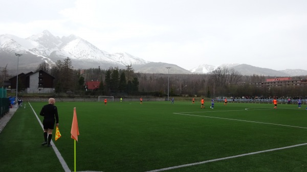 Futbalový štadion Tatranska Lomnica ihrisko 2 - Vysoké Tatry