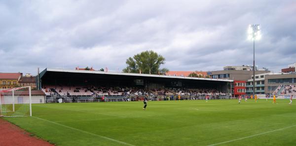 Stadion Viktorie v Seifertově ulici - Praha