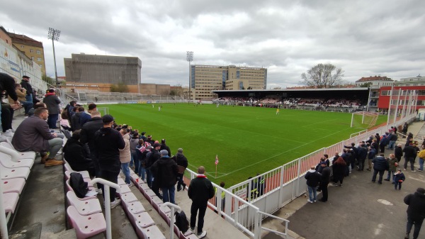 Stadion Viktorie v Seifertově ulici - Praha