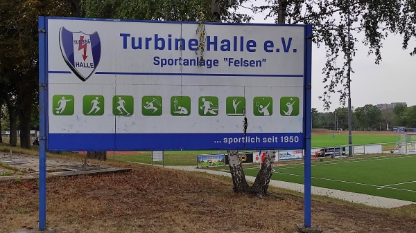 Turbine-Sportplatz - Der Felsen - Halle/Saale-Giebichenstein