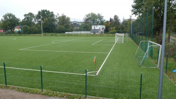 Stadion MOSiR w Lubaniu obok - Lubań