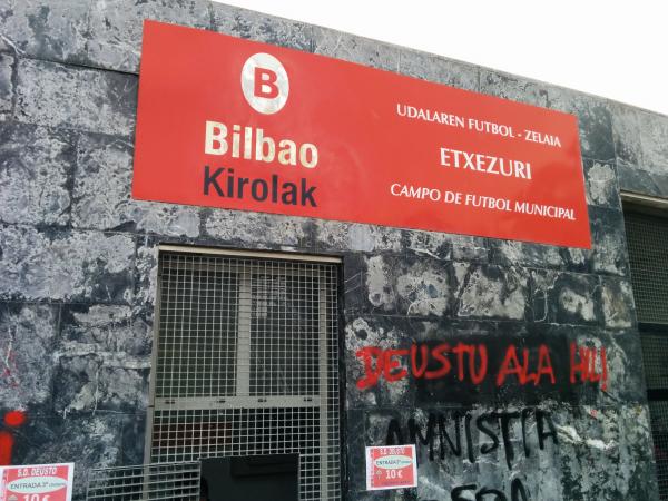 Campo de Fútbol de Etxezuri - Bilbao (Bilbo), PV