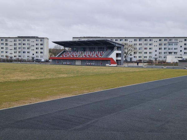 Stadion Heinrichslust im Sportkomplex - Schwedt/Oder