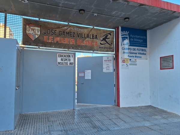 Campo de Fútbol Jose Gamez Villalba - Málaga, AN