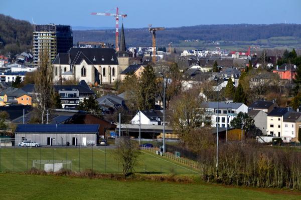 Stade Jaminet  - Déifferdeng-Uewerkuer (Differdange-Obercorn)