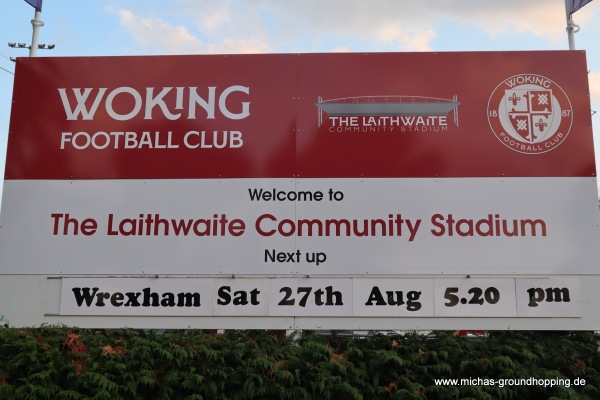 Kingfield Stadium - Woking, Surrey