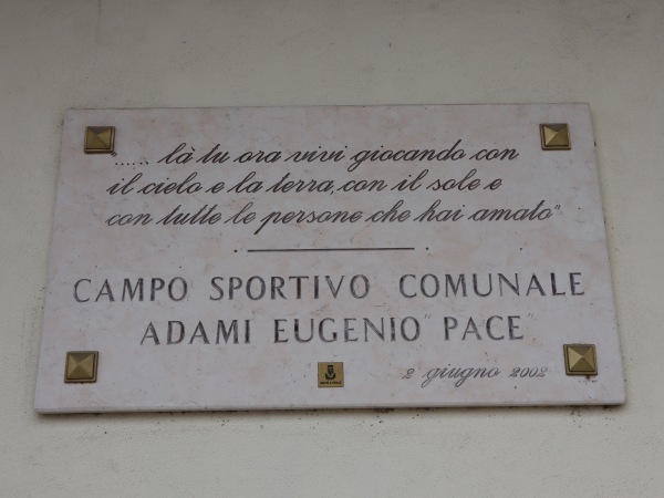 Campo Sportivo Comunale Adami Eugenio Pace - Arbizzano