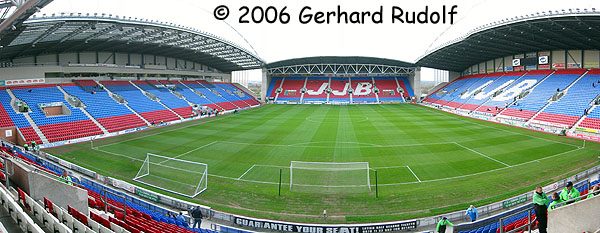 The DW Stadium - Wigan, Merseyside