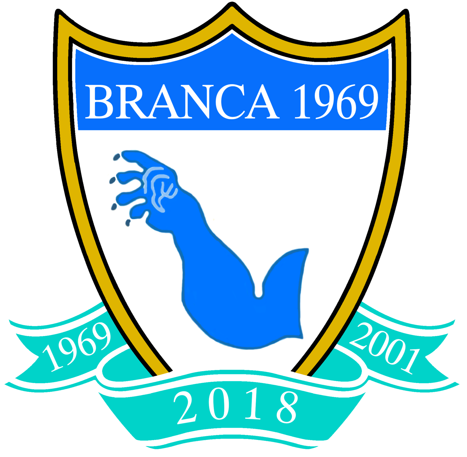Wappen ASD Branca 1969  84493