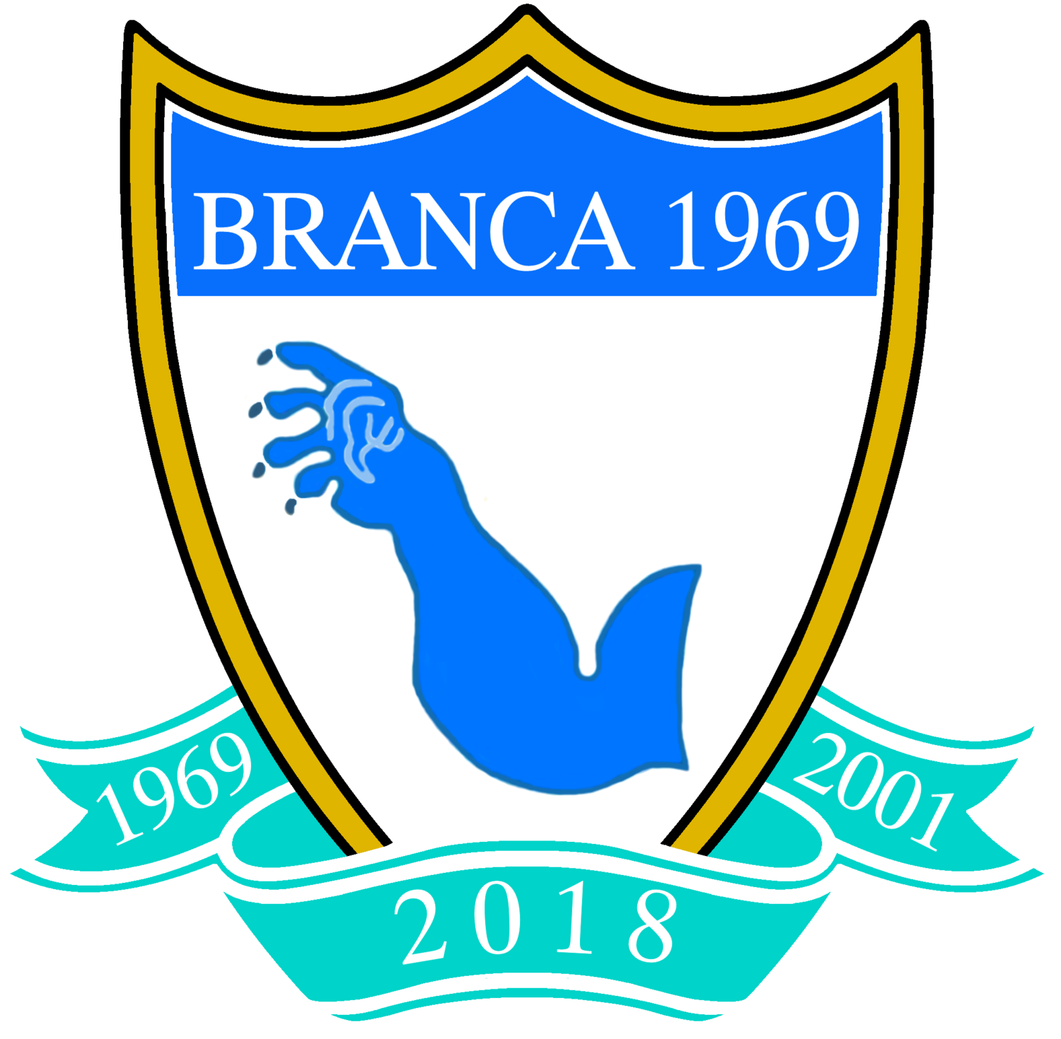 Wappen ASD Branca 1969